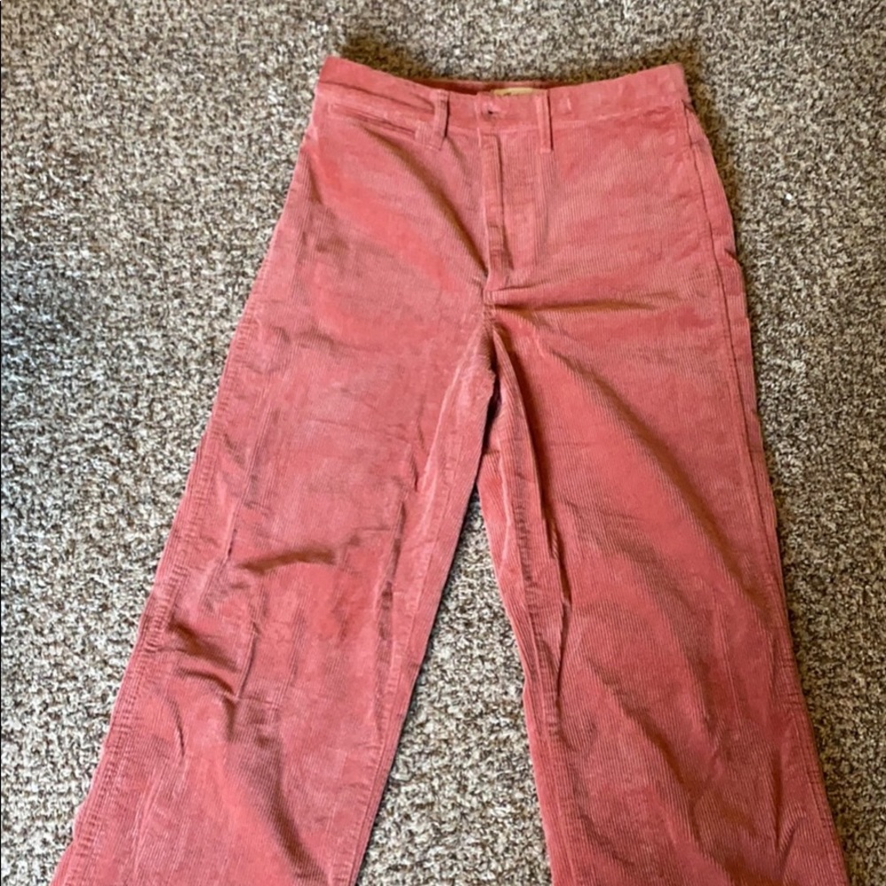 Madewell Crop Corduroy Pants